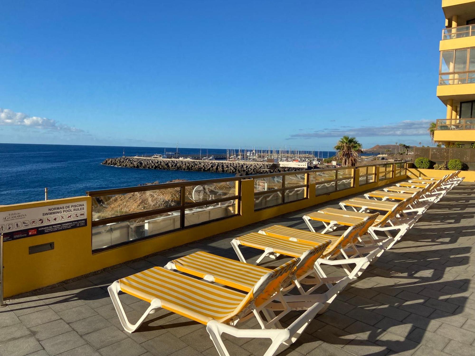 Sea View Aguamarina Apartment San Miguel de Abona Bagian luar foto